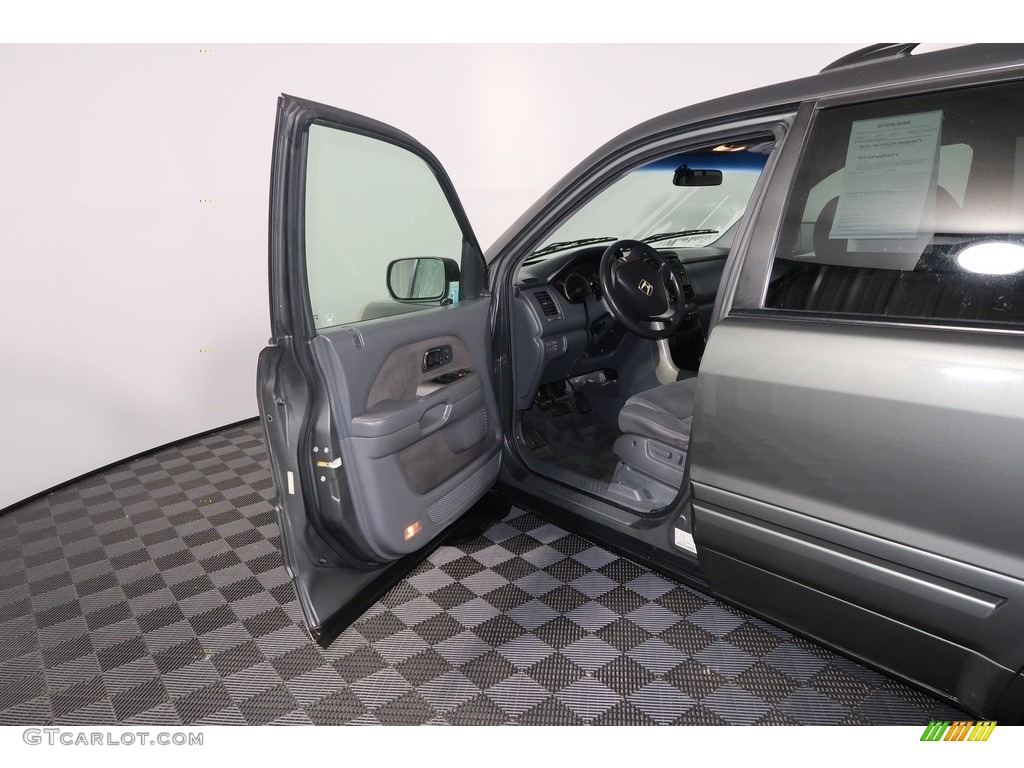 2007 Pilot EX 4WD - Nimbus Gray Metallic / Gray photo #23