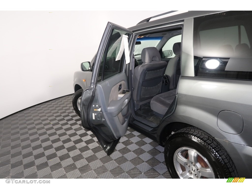 2007 Pilot EX 4WD - Nimbus Gray Metallic / Gray photo #24