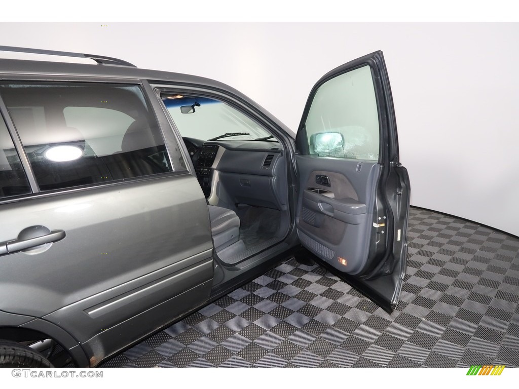 2007 Pilot EX 4WD - Nimbus Gray Metallic / Gray photo #26