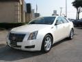 2009 White Diamond Tri-Coat Cadillac CTS Sedan  photo #3