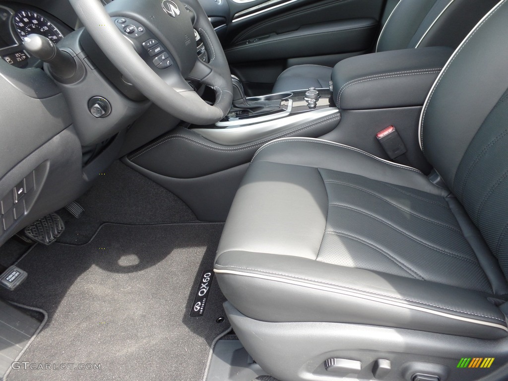 Graphite Interior 2018 Infiniti QX60 3.5 AWD Photo #127789368