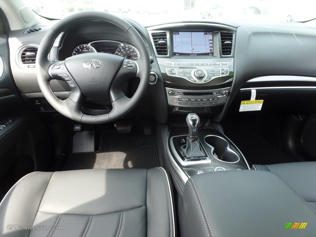 Graphite Interior 2018 Infiniti QX60 3.5 AWD Photo #127789419