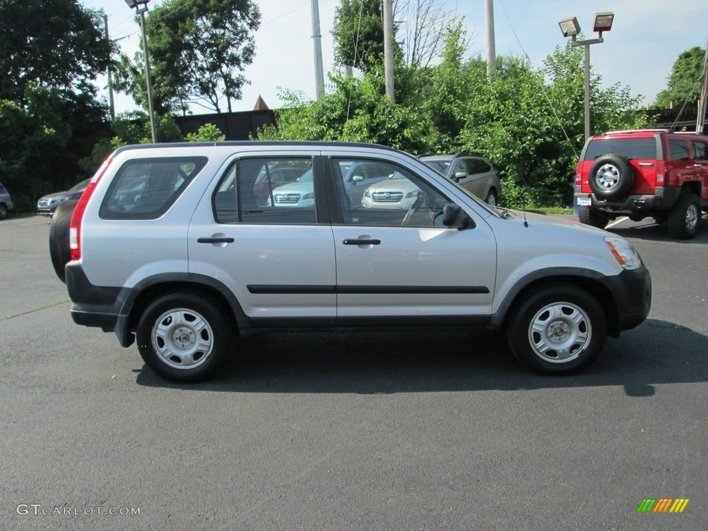 2005 CR-V LX 4WD - Satin Silver Metallic / Black photo #5