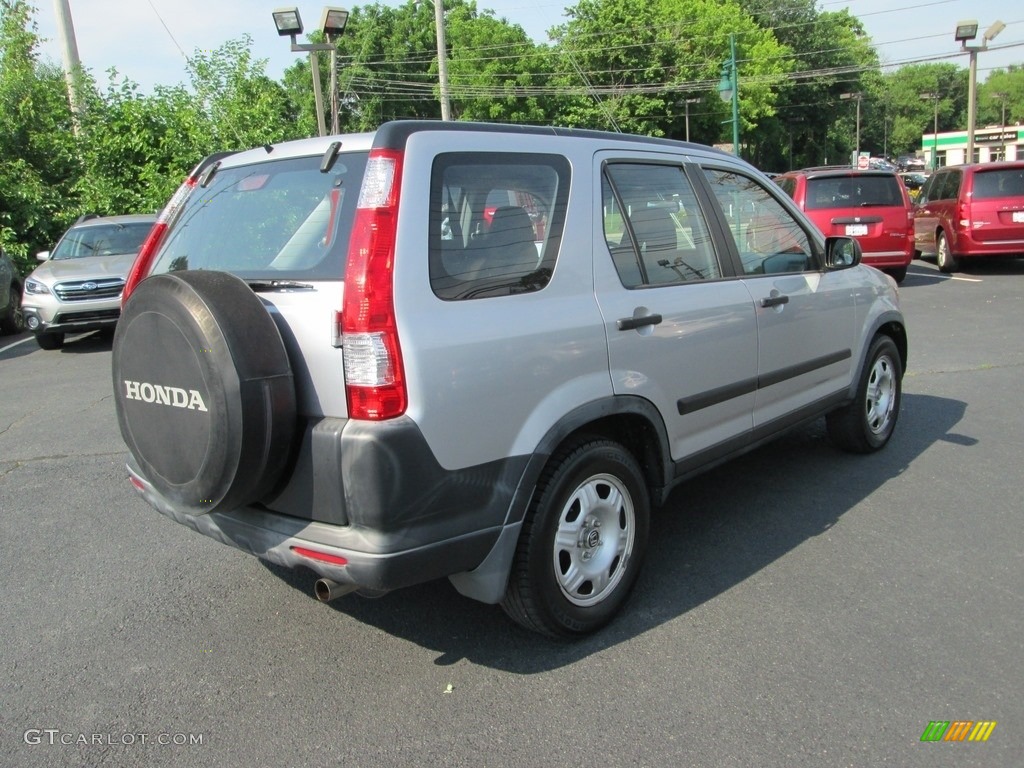 2005 CR-V LX 4WD - Satin Silver Metallic / Black photo #6