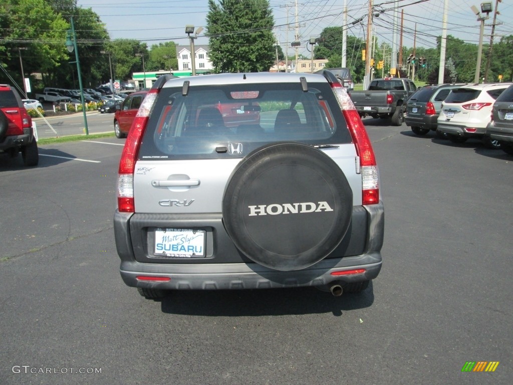 2005 CR-V LX 4WD - Satin Silver Metallic / Black photo #7