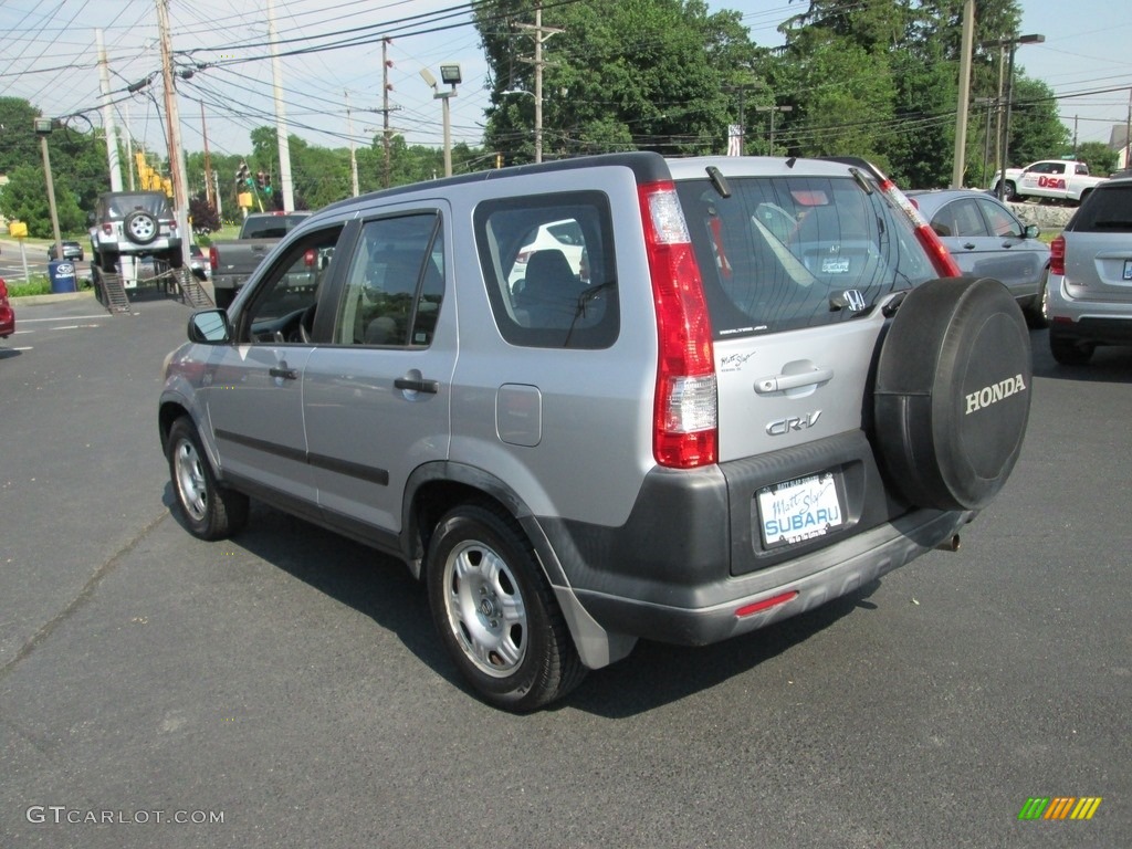 2005 CR-V LX 4WD - Satin Silver Metallic / Black photo #8