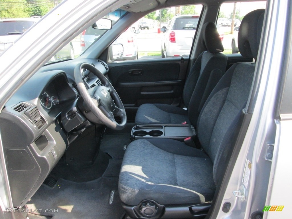 2005 CR-V LX 4WD - Satin Silver Metallic / Black photo #12