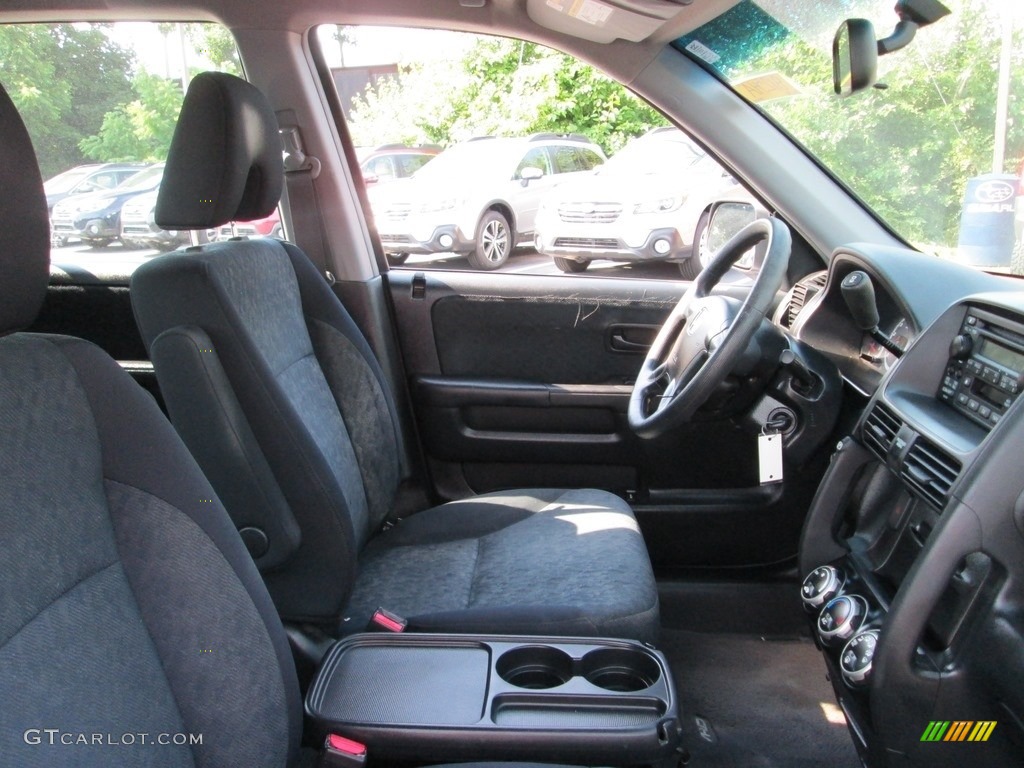2005 CR-V LX 4WD - Satin Silver Metallic / Black photo #16