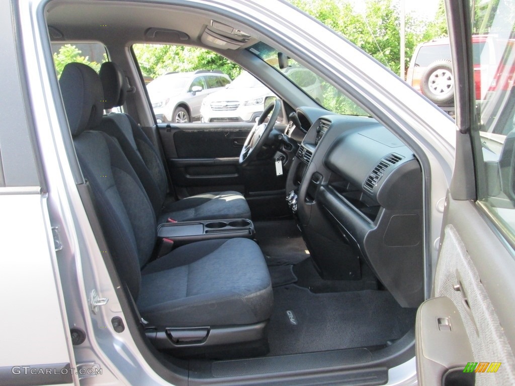 2005 CR-V LX 4WD - Satin Silver Metallic / Black photo #17