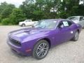 Plum Crazy Pearl 2018 Dodge Challenger GT AWD Exterior