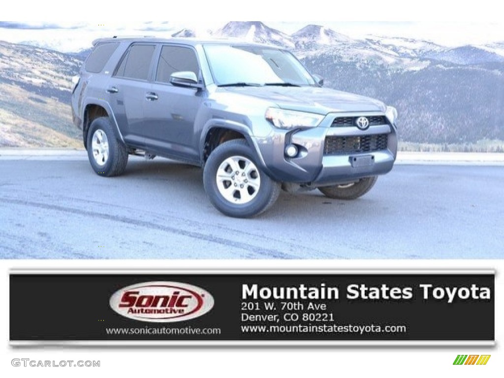 2015 4Runner SR5 4x4 - Magnetic Gray Metallic / Black photo #1