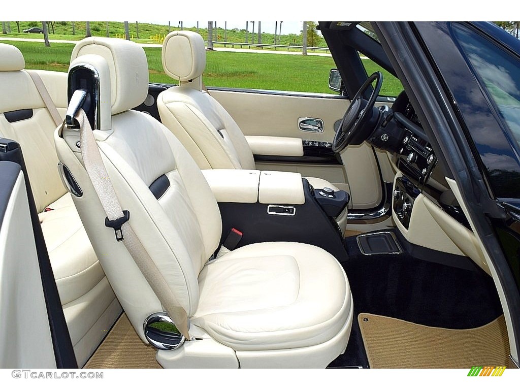 2008 Rolls-Royce Phantom Drophead Coupe Standard Phantom Drophead Coupe Model Front Seat Photos