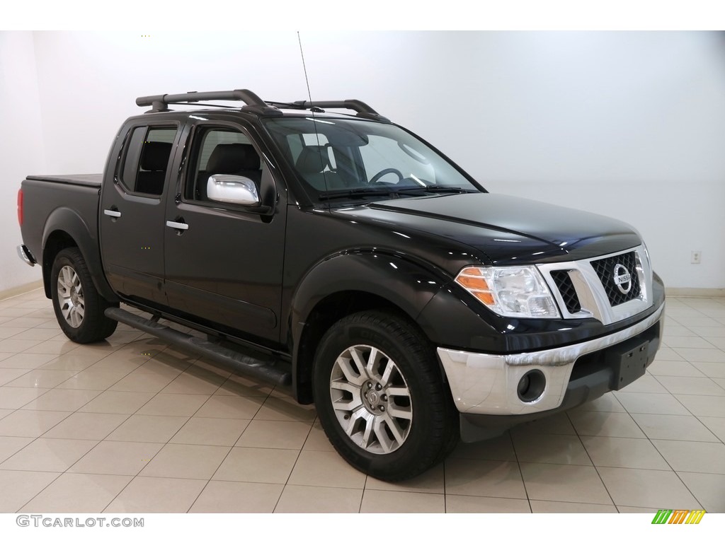 2010 Super Black Nissan Frontier LE Crew Cab 4x4 127791334 Photo 17