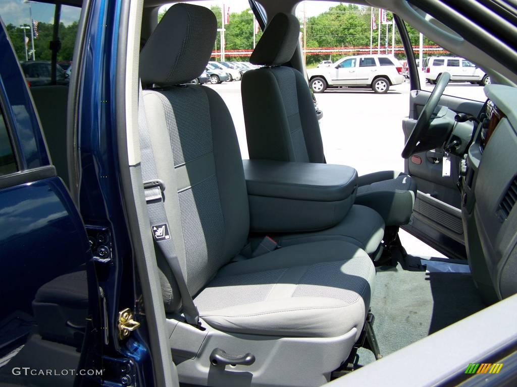 2006 Ram 1500 Big Horn Edition Quad Cab 4x4 - Patriot Blue Pearl / Medium Slate Gray photo #11