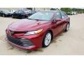 2018 Ruby Flare Pearl Toyota Camry XLE  photo #1