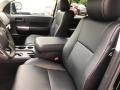 2018 Toyota Sequoia Black Interior Front Seat Photo
