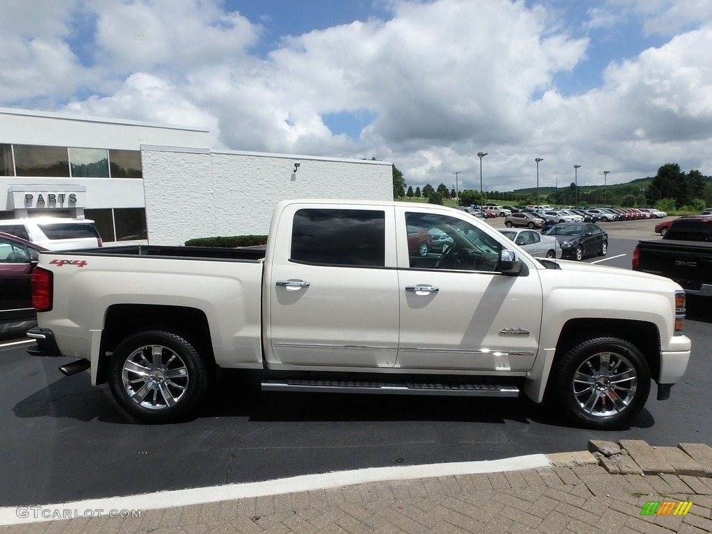 2014 Silverado 1500 High Country Crew Cab 4x4 - White Diamond Tricoat / High Country Saddle photo #5