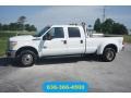 2011 Oxford White Ford F350 Super Duty XLT Crew Cab 4x4 Dually  photo #1