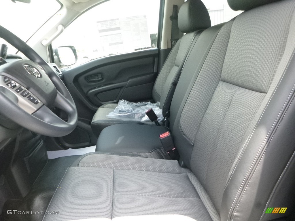 2018 TITAN XD S Crew Cab 4x4 - Glacier White / Black photo #13