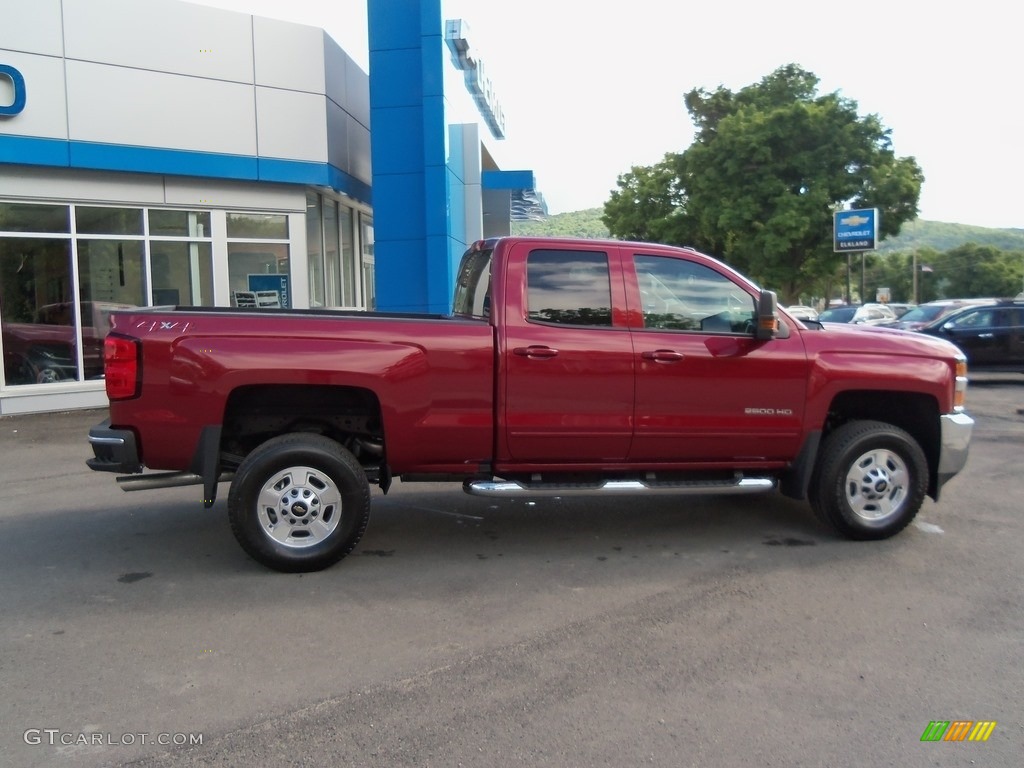 2018 Silverado 2500HD LT Double Cab 4x4 - Cajun Red Tintcoat / Jet Black photo #1