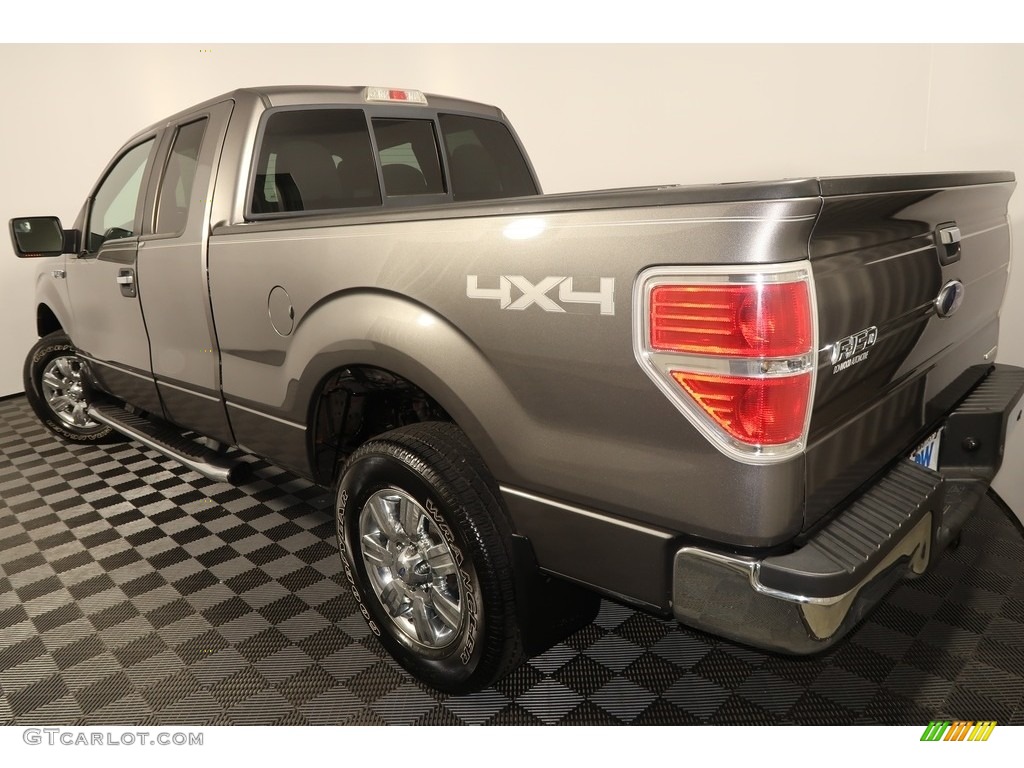 2011 F150 XLT SuperCab 4x4 - Sterling Grey Metallic / Steel Gray photo #9