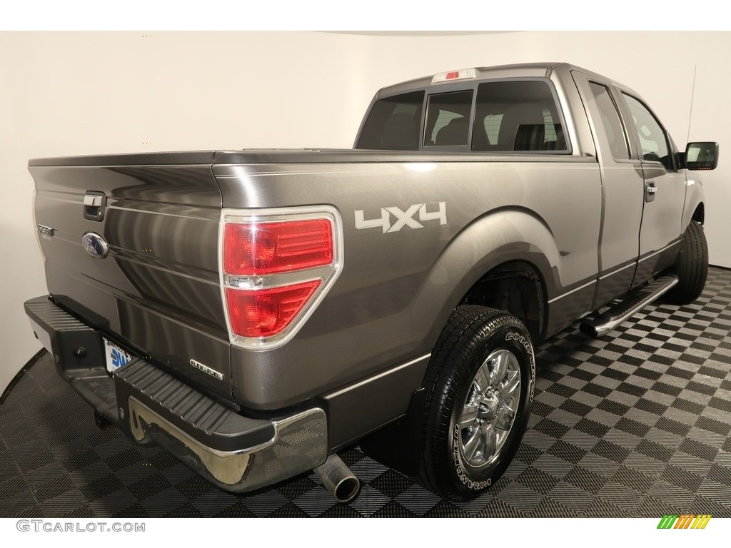 2011 F150 XLT SuperCab 4x4 - Sterling Grey Metallic / Steel Gray photo #11