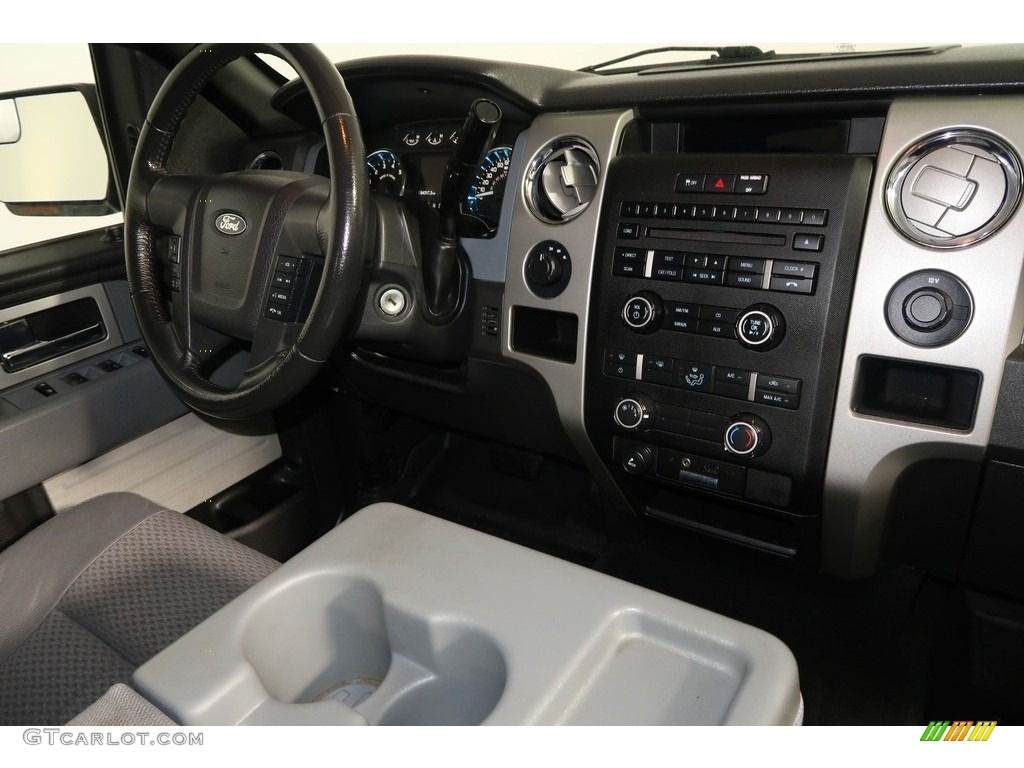 2011 F150 XLT SuperCab 4x4 - Sterling Grey Metallic / Steel Gray photo #13