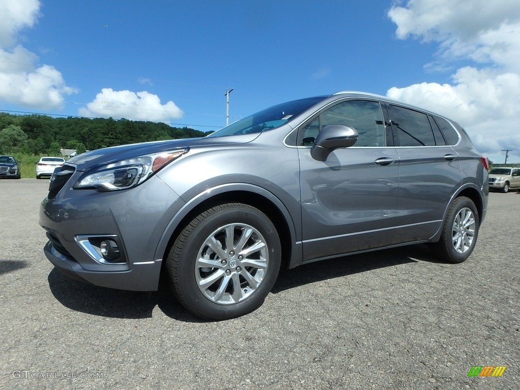 Satin Steel Gray Metallic 2019 Buick Envision Essence AWD Exterior Photo #127801436