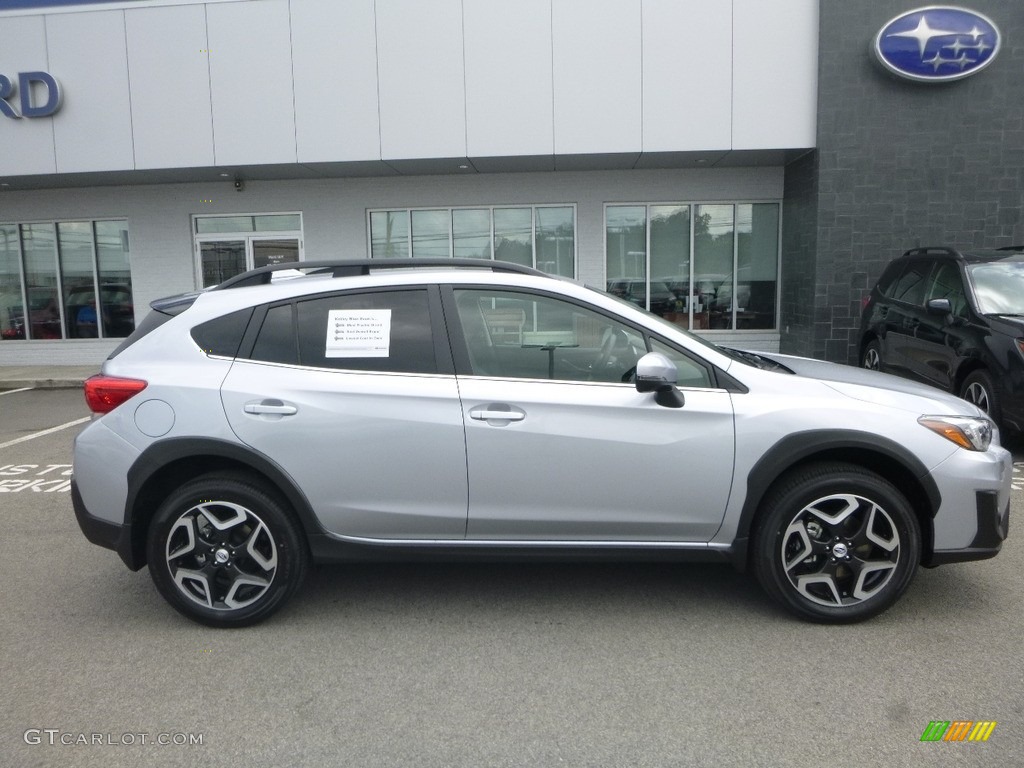 2018 Crosstrek 2.0i Limited - Ice Silver Metallic / Black photo #3