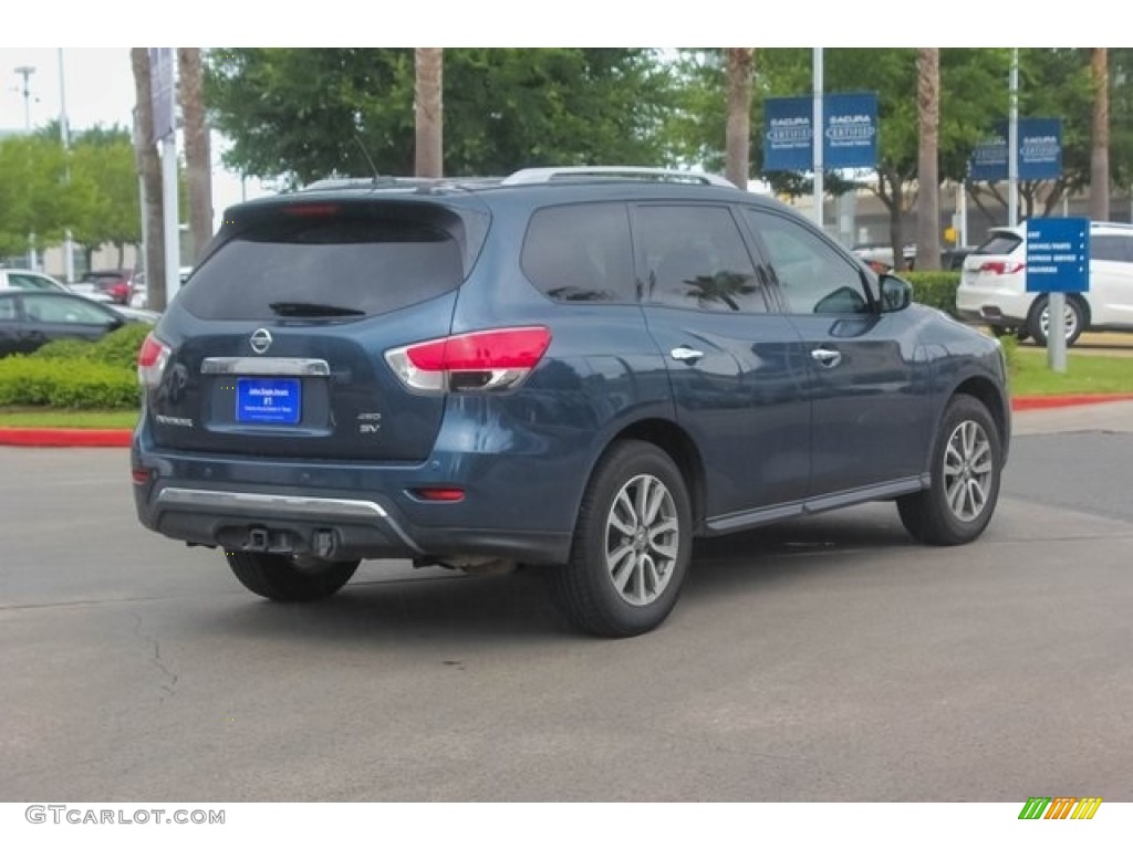 2014 Pathfinder SV AWD - Arctic Blue Metallic / Charcoal photo #7