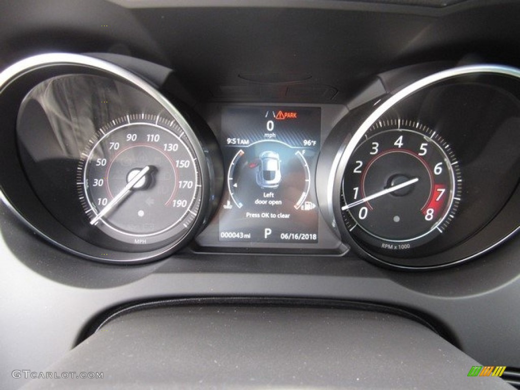 2018 Jaguar F-Type Coupe Gauges Photos