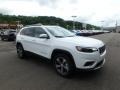 2019 Bright White Jeep Cherokee Limited 4x4  photo #7