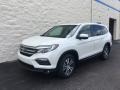 2018 White Diamond Pearl Honda Pilot EX-L AWD  photo #8