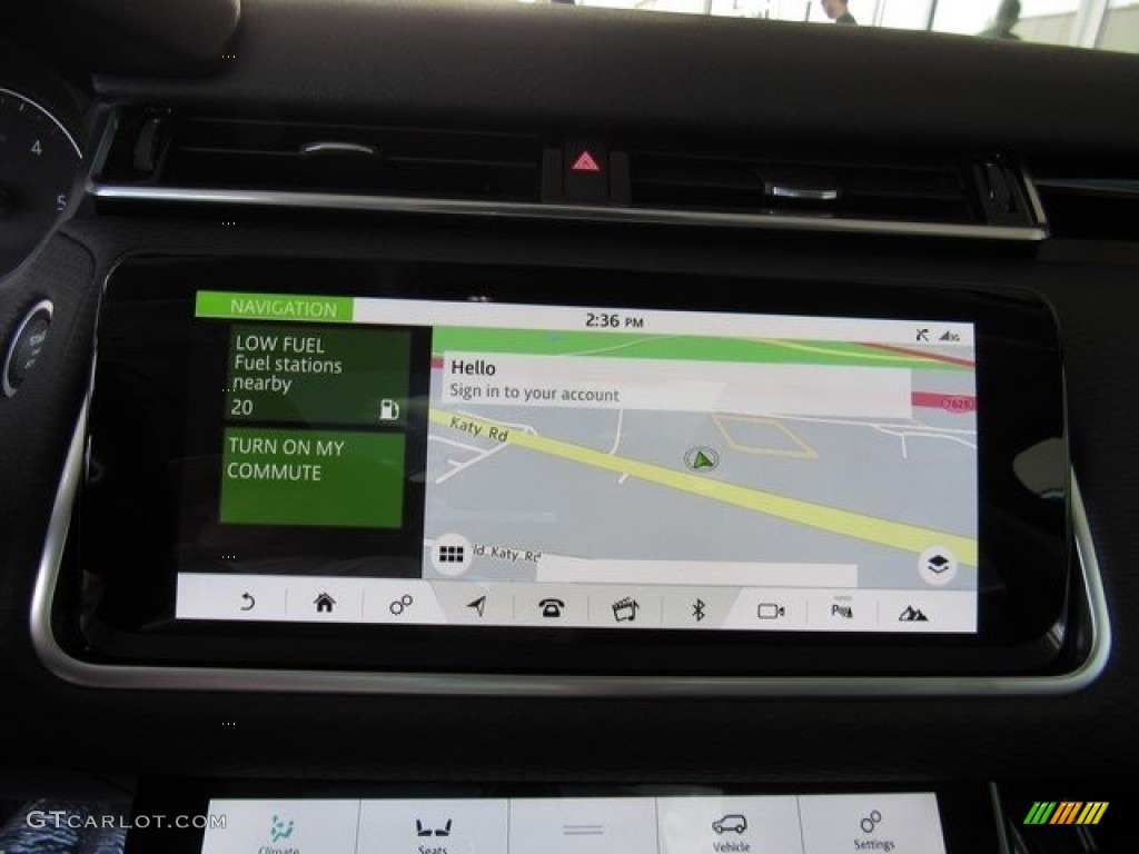 2018 Land Rover Range Rover Velar S Navigation Photos