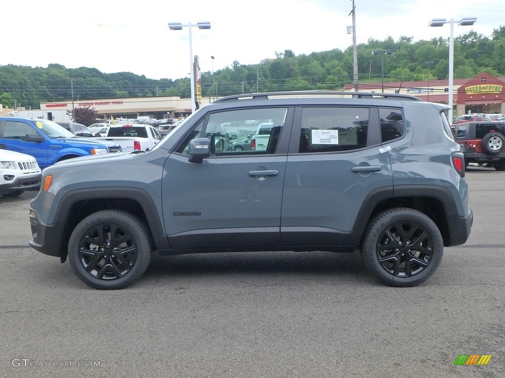 2018 Renegade Latitude 4x4 - Anvil / Black photo #2