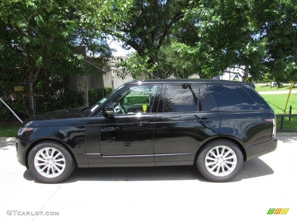 2018 Range Rover HSE - Santorini Black Metallic / Ebony/Ivory photo #11