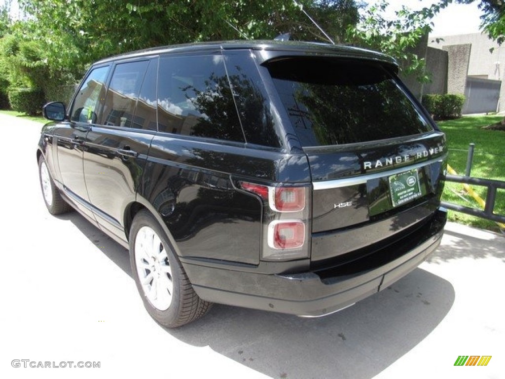 2018 Range Rover HSE - Santorini Black Metallic / Ebony/Ivory photo #12