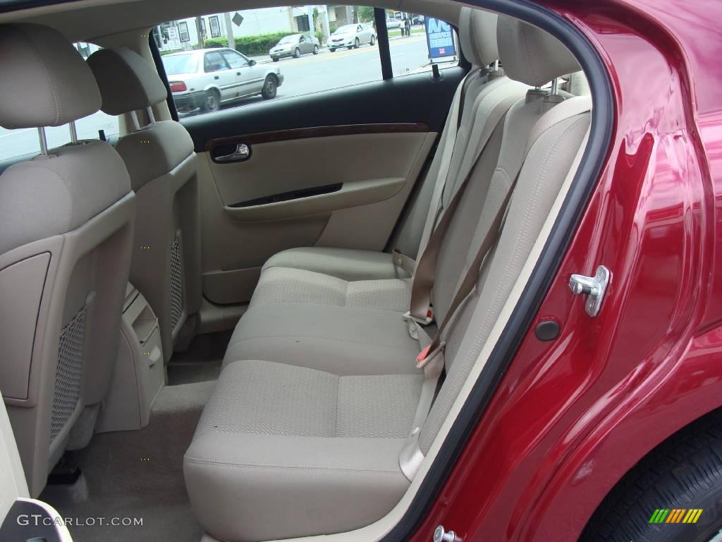 2007 Aura XE - Berry Red / Tan photo #17