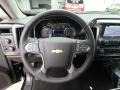 2018 Chevrolet Silverado 1500 Jet Black Interior Steering Wheel Photo