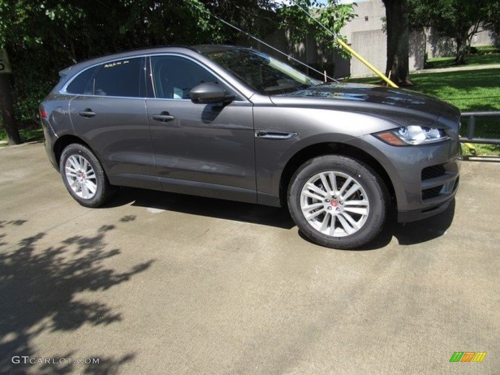 2018 F-PACE 25t AWD Prestige - Corris Grey Metallic / Ebony photo #1