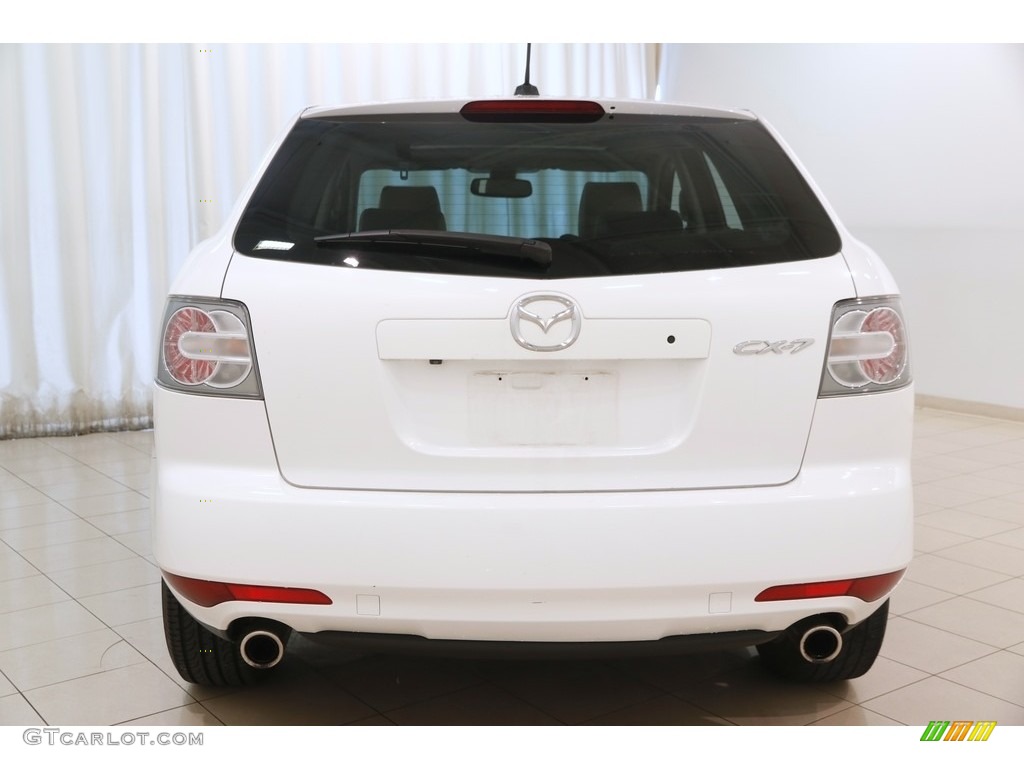 2010 CX-7 s Grand Touring - Crystal White Pearl Mica / Sand photo #17