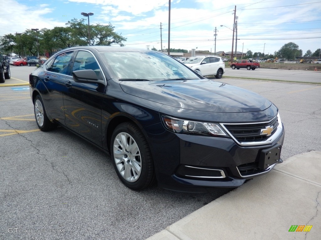 2018 Impala LS - Blue Velvet Metallic / Jet Black/Dark Titanium photo #3