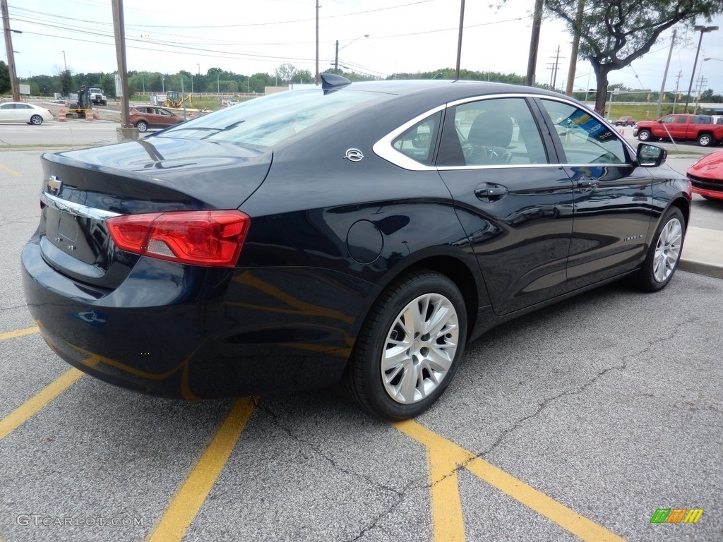 2018 Impala LS - Blue Velvet Metallic / Jet Black/Dark Titanium photo #4