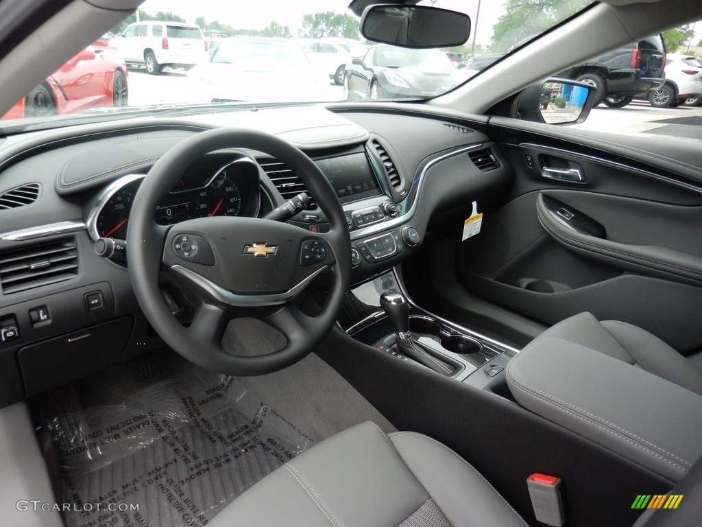 Jet Black/Dark Titanium Interior 2018 Chevrolet Impala LS Photo #127809074