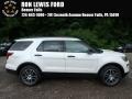 2018 White Platinum Ford Explorer Sport 4WD  photo #1