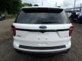 2018 White Platinum Ford Explorer Sport 4WD  photo #4