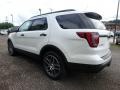 2018 White Platinum Ford Explorer Sport 4WD  photo #5