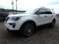 2018 White Platinum Ford Explorer Sport 4WD  photo #7