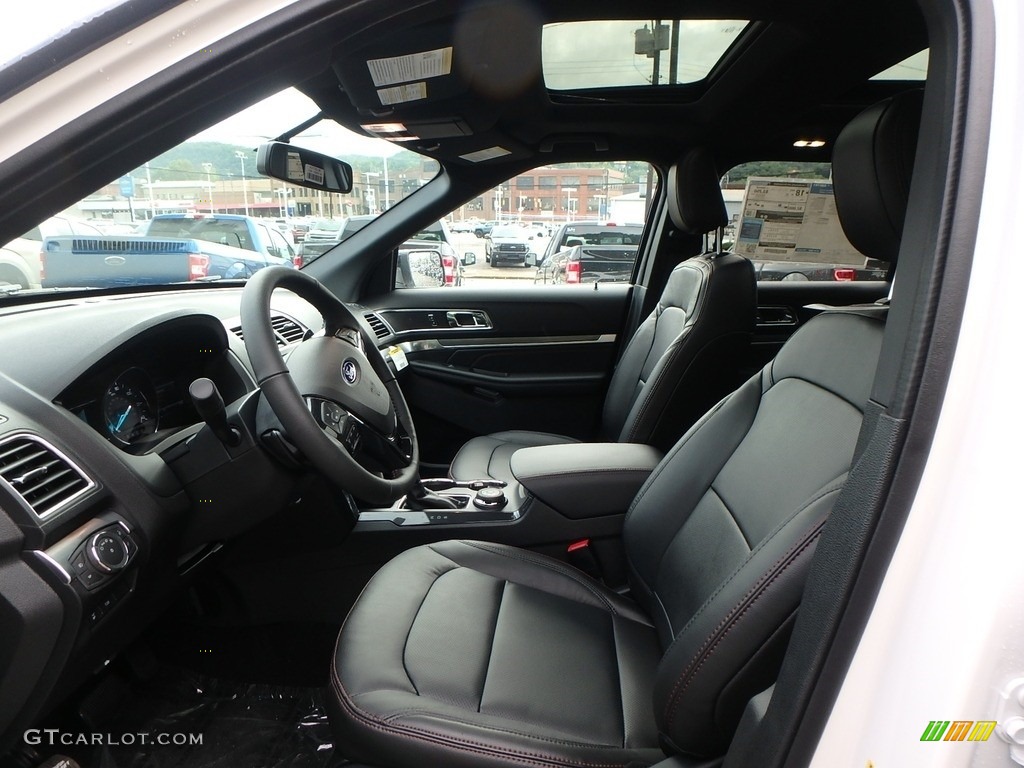 2018 Explorer Sport 4WD - White Platinum / Ebony Black photo #10