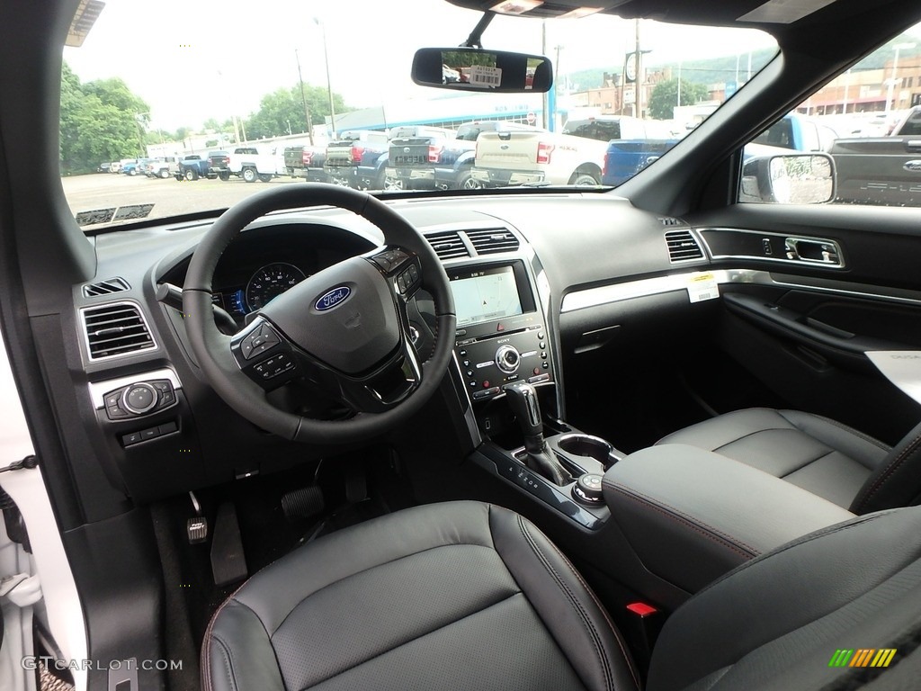 2018 Explorer Sport 4WD - White Platinum / Ebony Black photo #13
